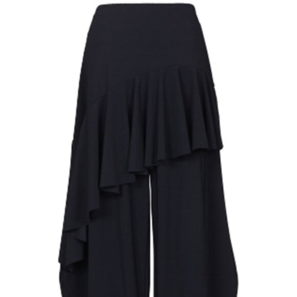 new~TEKBIKA by ALEMBIKA Techo Ruffle Wide Leg Pants in size 1 / US 6-8 - Picture 13 of 14